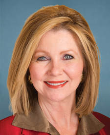 Official portrait of Sen. Marsha Blackburn