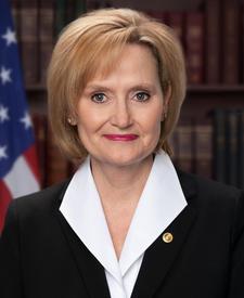 Official portrait of Sen. Cindy Hyde-Smith