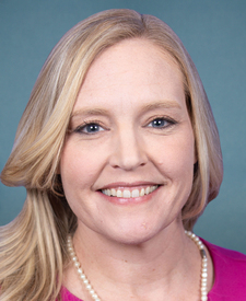 Official portrait of Rep. Erin Houchin