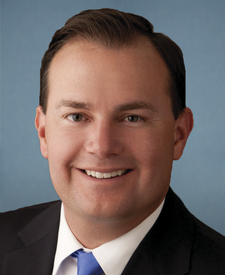 Official portrait of Sen. Mike Lee