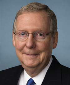 Official portrait of Sen. Mitch McConnell