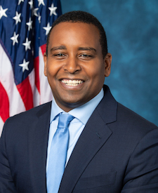 Official portrait of Rep. Joe Neguse