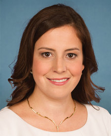 Official portrait of Rep. Elise M. Stefanik