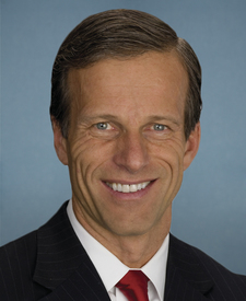 Official portrait of Sen. John Thune