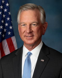 Official portrait of Sen. Tommy Tuberville