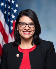 Official portrait of Rep. Rashida Tlaib