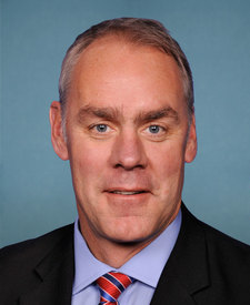 Official portrait of Rep. Ryan K. Zinke